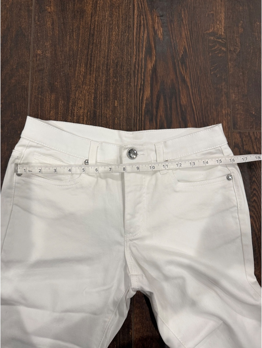 Venus White Skinny Jeans Size US 8 Short - Picture 4 of 7